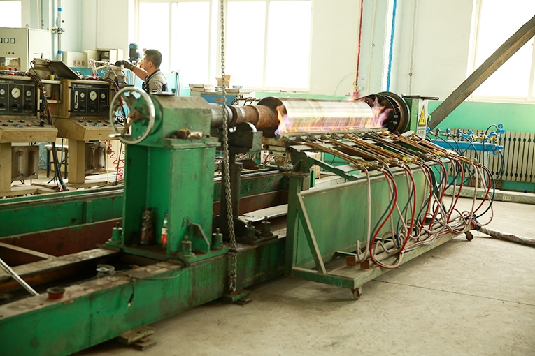 Flame spray welding machine tool